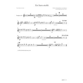 Produktbild des Artikels Noten - Download Ein Stern strahlt (Trompete in B)