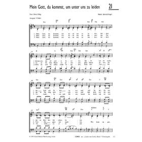 Produktbild des Artikels Noten - Download Mein Gott, du kommst, um unter uns zu leiden