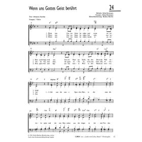 Produktbild des Artikels Wenn uns Gottes Geist berührt (Noten - Download)