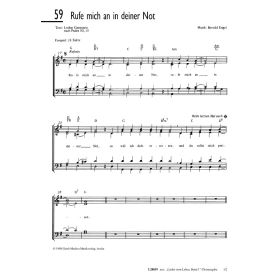 Produktbild des Artikels Noten - Download Rufe mich an in deiner Not