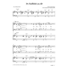 Produktbild des Artikels Im Aufblick zu dir (Noten - Download)