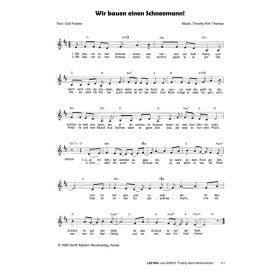Produktbild des Artikels Schneemannlied (Noten - Download)