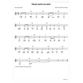 Produktbild des Artikels Heute Nacht um zehn... (Noten - Download)