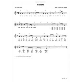 Produktbild des Artikels Hahaha-Song (Noten - Download)