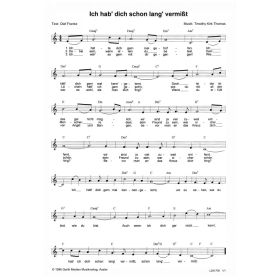 Produktbild des Artikels Ich hätt' dich gern mal kennengelernt (Noten - Download)