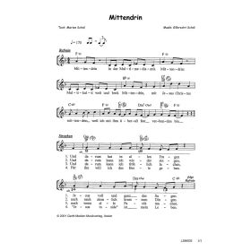Produktbild des Artikels Mittendrin (Noten - Download)