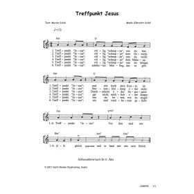 Produktbild des Artikels Treffpunkt Jesus (Noten - Download)