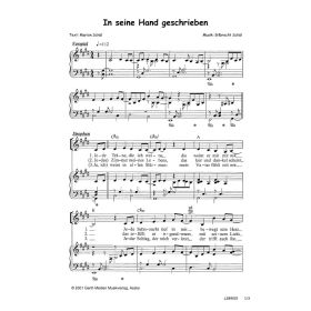 Produktbild des Artikels In seine Hand geschrieben (Noten - Download)