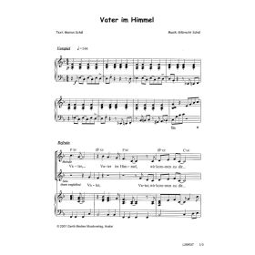 Produktbild des Artikels Vater im Himmel (Noten - Download)