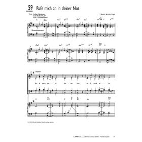 Produktbild des Artikels Noten - Download Rufe mich an in deiner Not