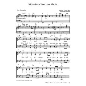 Produktbild des Artikels Noten - Download Nicht durch Heer oder Macht
