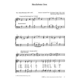 Produktbild des Artikels Noten - Download Herzliebster Jesu
