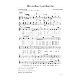 Produktbild des Artikels Noten - Download Herr, ich kanns nicht begreifen / Herr, i chas nid begriffe