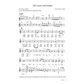 Produktbild des Artikels Noten - Download Wir essen und trinken / Bim Herodes