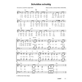 Produktbild des Artikels Schuldlos schuldig (Noten - Download)