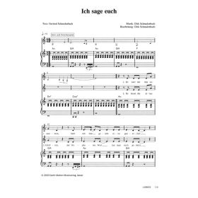 Produktbild des Artikels Noten - Download Ich sage euch