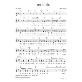 Produktbild des Artikels Noten - Download Du allein