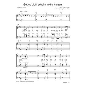 Produktbild des Artikels Gottes Licht scheint in die Herzen (Noten - Download)