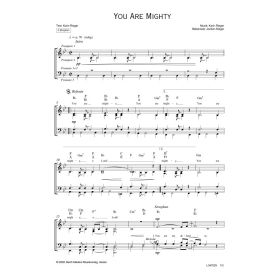 Produktbild des Artikels You are mighty (Noten - Download)