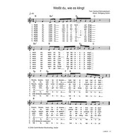 Produktbild des Artikels Weißt du, wie es klingt (Noten - Download)