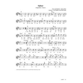 Produktbild des Artikels Näher / Nearer (Noten - Download)