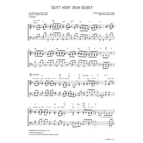 Produktbild des Artikels Gott hört dein Gebet / He Will Listen To You (Noten - Download)