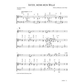 Produktbild des Artikels Noten - Download Vater, wenn mein Wille