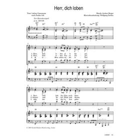 Produktbild des Artikels Herr, dich loben (Noten - Download)