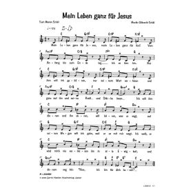 Produktbild des Artikels Mein Leben ganz für Jesus (Noten - Download)