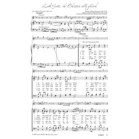 Produktbild des Artikels Noten - Download Lobt Gott, ihr Christen alle gleich