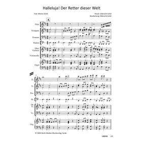 Produktbild des Artikels Halleluja! Der Retter dieser Welt ist da (Noten - Download)