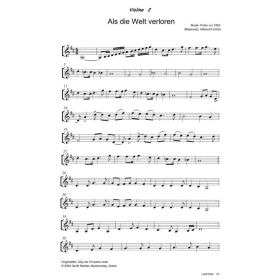 Produktbild des Artikels Als die Welt verloren / Gdy sie Chrystus rodzi (Violine 2) (Noten - Download)