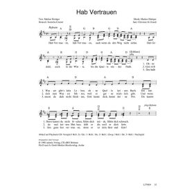 Produktbild des Artikels Hab Vertrauen / Heb Vertraue (Noten - Download)