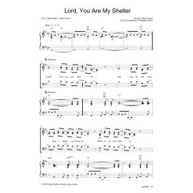 Produktbild des Artikels Noten - Download Lord, You Are My Shelter