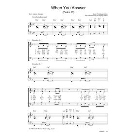 Produktbild des Artikels When You Answer (Noten - Download)