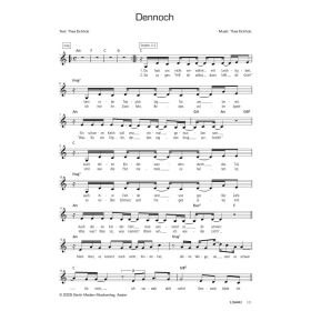 Produktbild des Artikels Noten - Download Dennoch