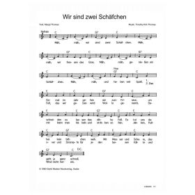 Produktbild des Artikels Wir sind zwei Schäfchen (Noten - Download)