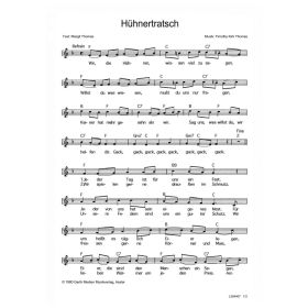 Produktbild des Artikels Hühnertratsch (Noten - Download)