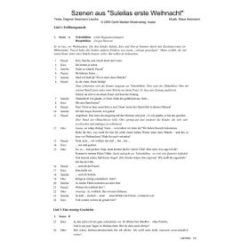 Produktbild des Artikels Noten - Download Suleilas erste Weihnacht (Szenentexte)