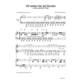 Produktbild des Artikels Noten - Download Wir warten hier seit Stunden