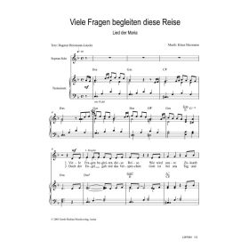 Produktbild des Artikels Viele Fragen begleiten diese Reise (Noten - Download)