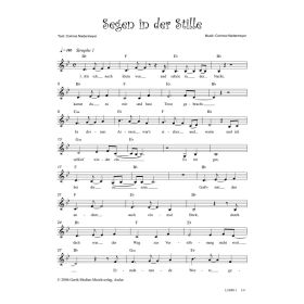 Produktbild des Artikels Noten - Download Segen in der Stille