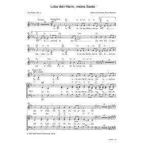 Produktbild des Artikels Lobe den Herrn, meine Seele (Noten - Download)