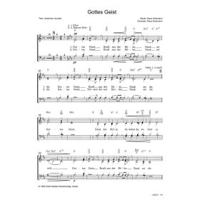 Produktbild des Artikels Gottes Geist (Noten - Download)