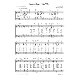 Produktbild des Artikels Macht hoch die Tür (Noten - Download)