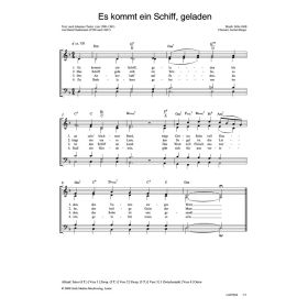 Produktbild des Artikels Noten - Download Es kommt ein Schiff, geladen
