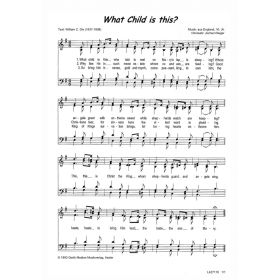 Produktbild des Artikels Noten - Download What Child Is This