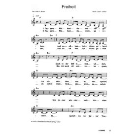 Produktbild des Artikels Noten - Download Freiheit