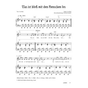 Produktbild des Artikels Was ist bloß mit den Menschen los (Noten - Download)