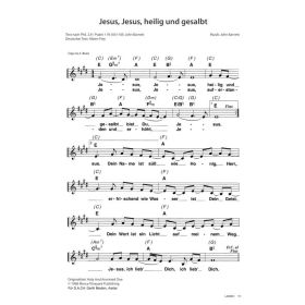 Produktbild des Artikels Jesus, Jesus, heilig und gesalbt / Holy And Anointed One (Noten - Download)